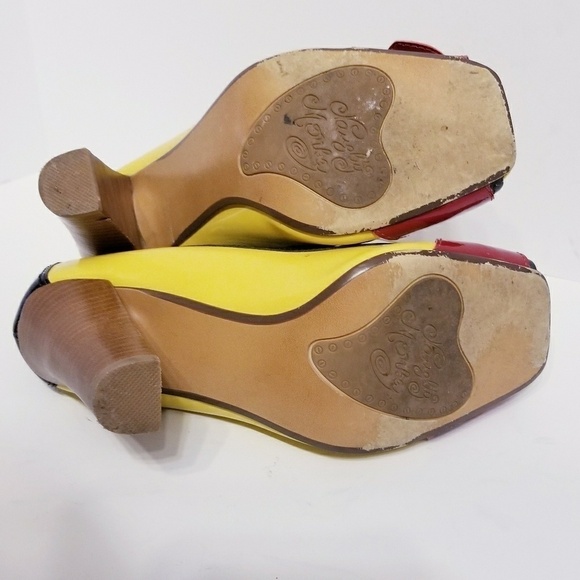 Naughty Monkey | Women's Multi-Color Studded Heels or Pumps (Size 6) - Picture 8 of 9